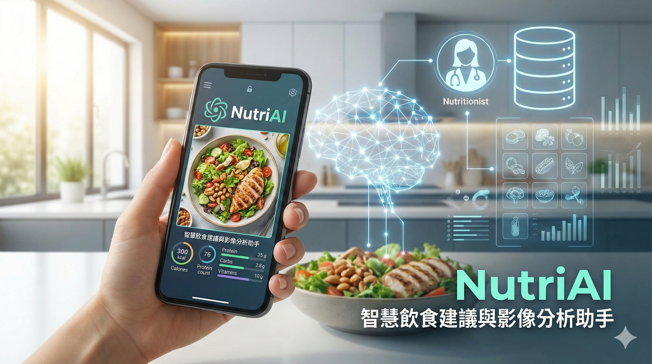 NutriAI|您的個人化 AI 智慧營養師
